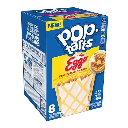 Pop-tarts Eggo® Frosted Maple Flavor Pop-Tarts®