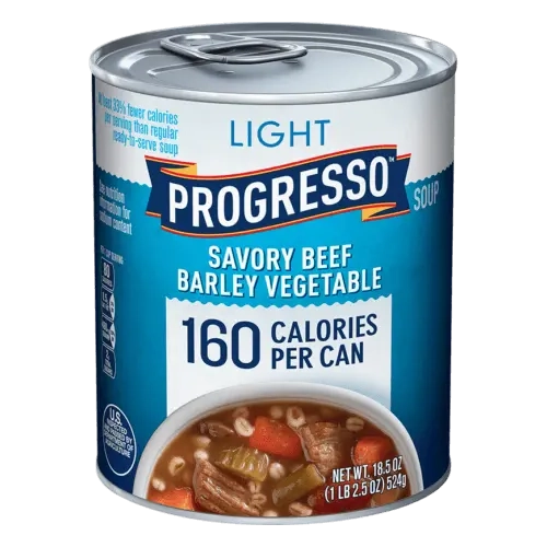 Progresso Light Savory Beef Barley Vegetable