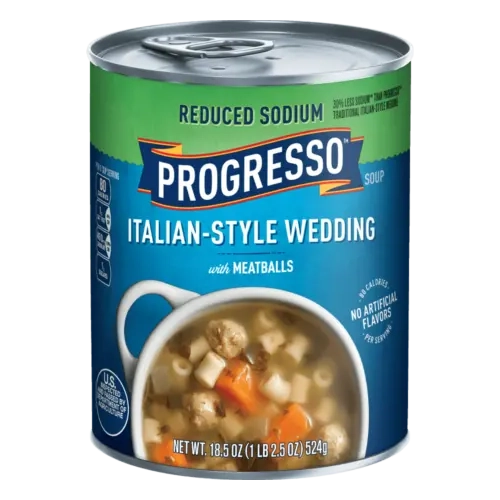 Progresso Reduced Sodium Italian-Style Wedding with Meatballs