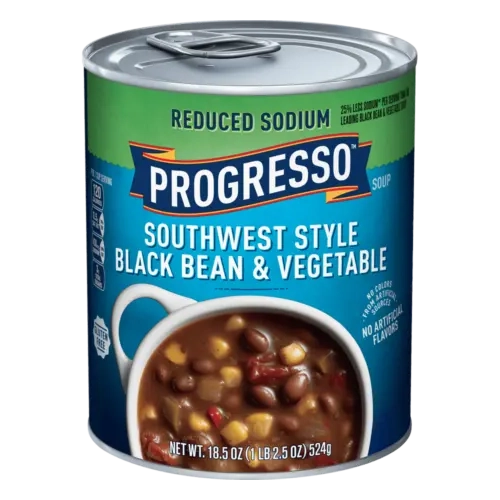 Progresso Reduced Sodium Southwest Style Black Bean & Vegetable