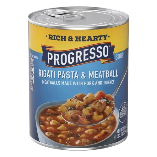 Progresso Rich & Hearty Rigati Pasta & Meatball