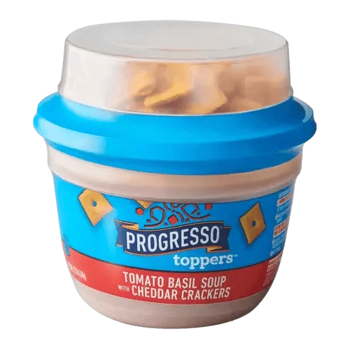 Progresso Tomato Basil with Cheddar Crackers