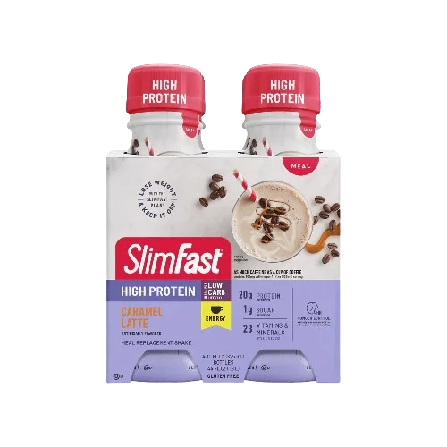 Slimfast SlimFast High Protein Energy Shakes - Caramel Latte