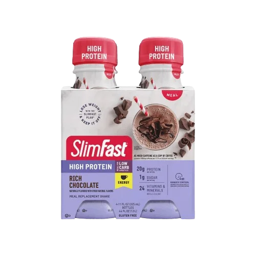 Slimfast SlimFast High Protein Energy Shakes - Rich Chocolate