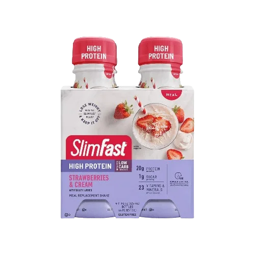 Slimfast SlimFast High Protein Shakes - Strawberries & Cream