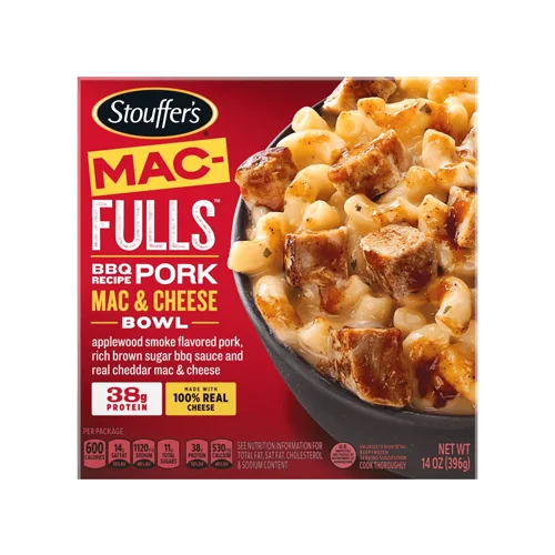 Stoufer's Bbq Recipe Pork Mac & Cheese Bowl