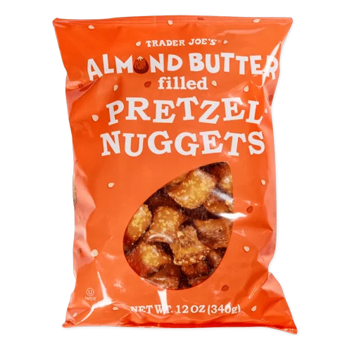 Trader Joes Almond Butter Filled Pretzel Nuggets
