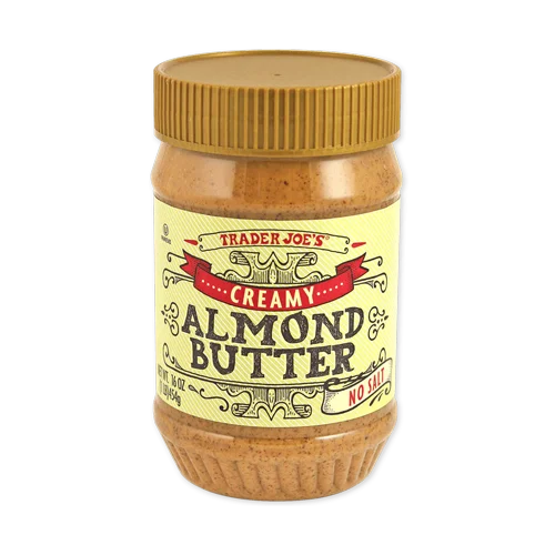 Trader Joes Creamy Almond Butter No Salt