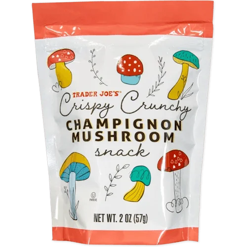 Trader Joes Crispy Crunchy Champignon Mushroom Snacks