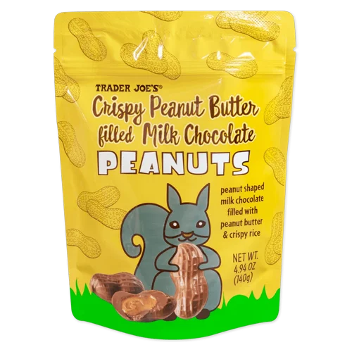 Trader Joes Crispy Peanut Butter Filled Milk Choc Peanuts