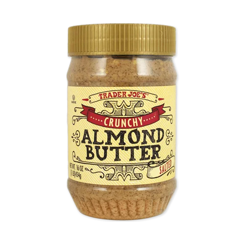 Trader Joes Crunchy Almond Butter Salted