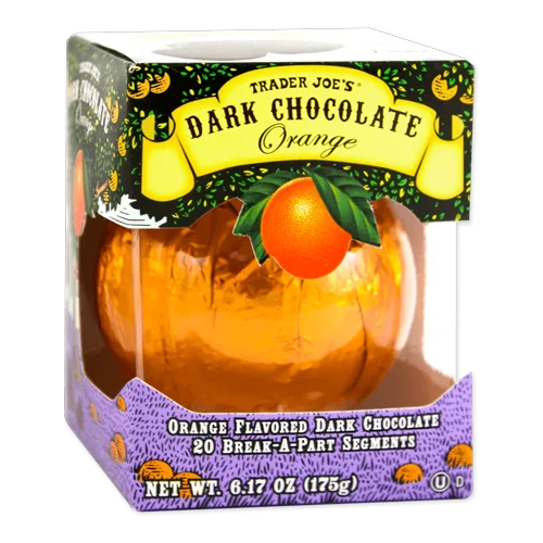 Trader Joes Dark Chocolate Orange