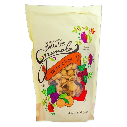 Trader Joes Gluten Free Granola Loaded Fruit & Nut
