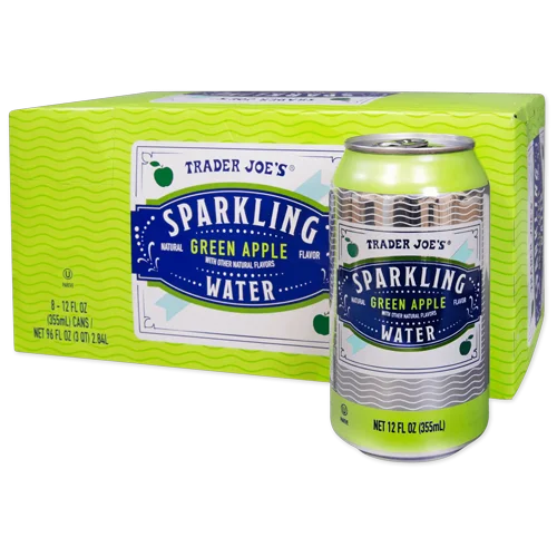 Trader Joes Green Apple Sparkling Water