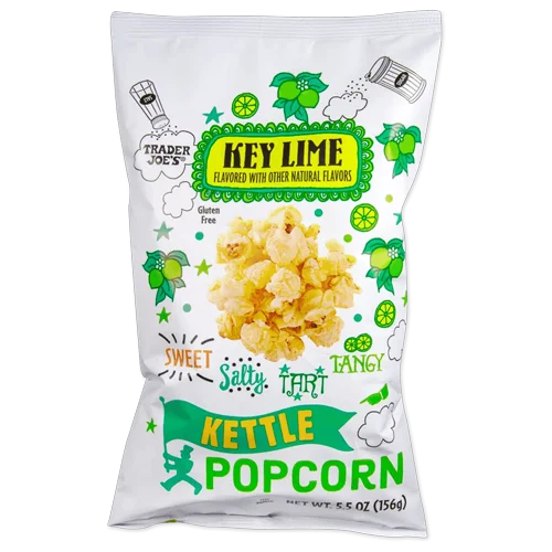 Trader Joes Key Lime Kettle Popcorn