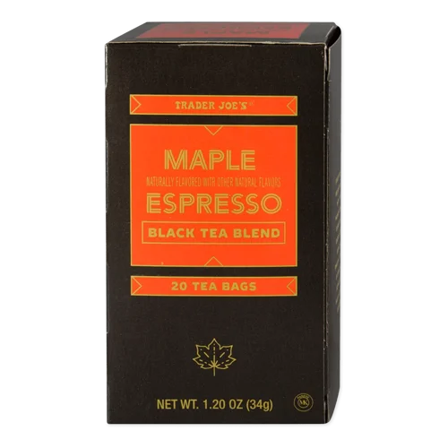 Trader Joes Maple Espresso Black Tea Blend