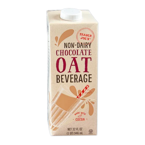 Trader Joes Non-Dairy Chocolate Oat Beverage
