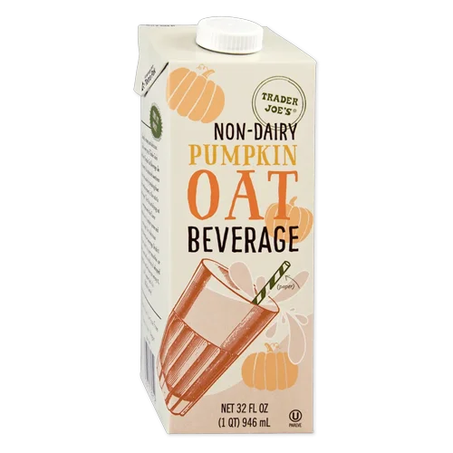 Trader Joes Non-Dairy Pumpkin Oat Beverage