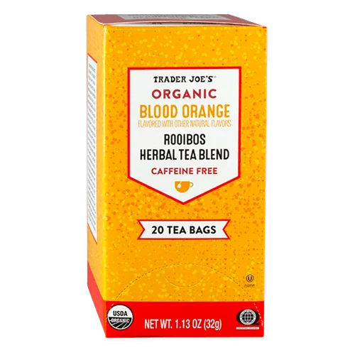 Trader Joes Organic Blood Orange Rooibos Herbal Tea Blend