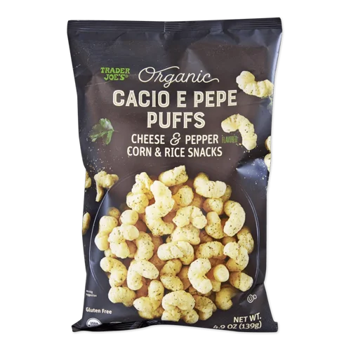 Trader Joes Organic Cacio e Pepe Puffs