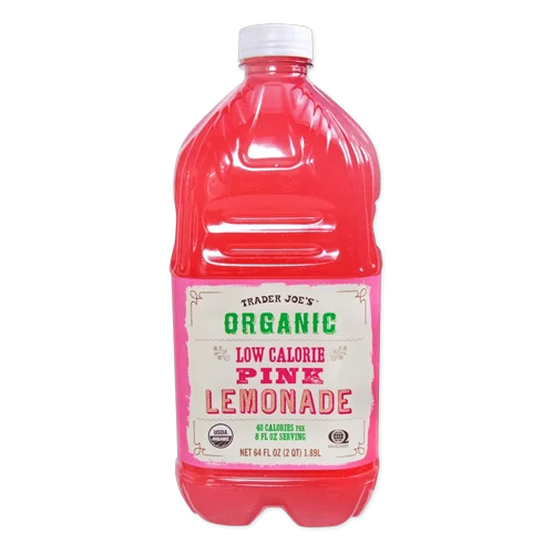 Trader Joes Organic Low Calorie Pink Lemonade