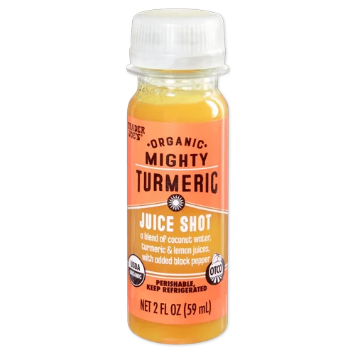 Trader Joes Organic Mighty Turmeric Juice Shot