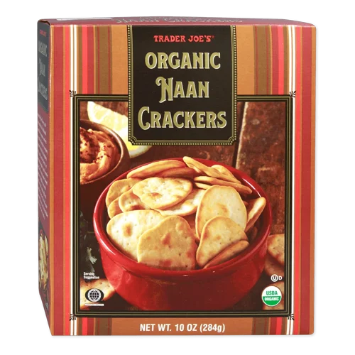 Trader Joes Organic Naan Crackers