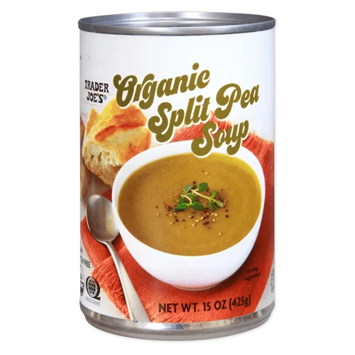 Trader Joes Organic Split Pea Soup