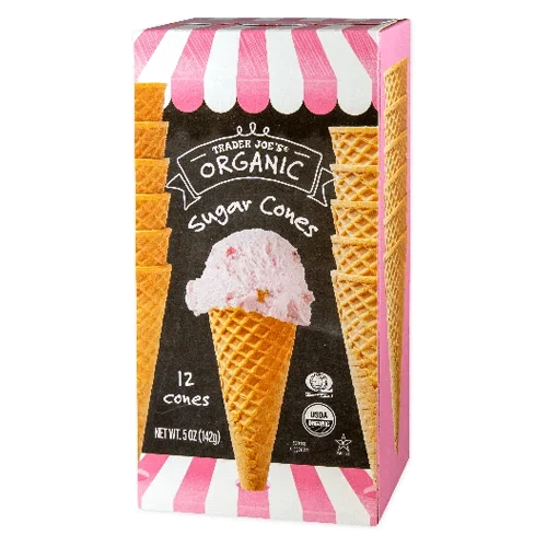Trader Joes Organic Sugar Cones