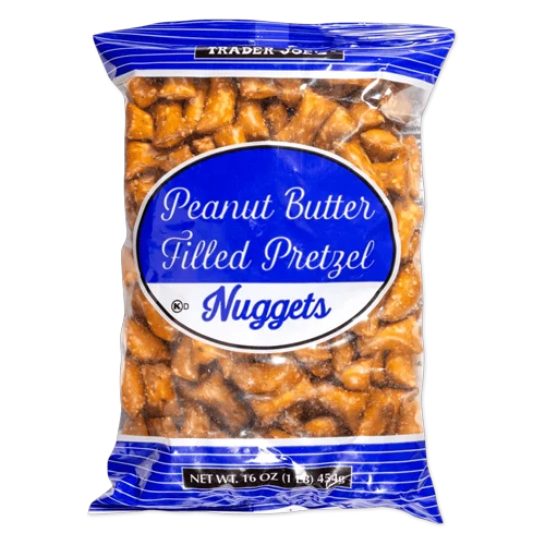 Trader Joes Peanut Butter Filled Pretzel Nuggets