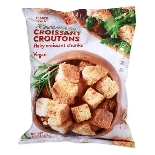 Trader Joes Rosemary Croissant Croutons
