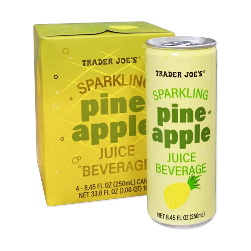 Trader Joes Sparkling Pineapple Juice