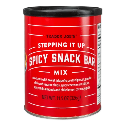 Trader Joes Stepping It Up Spicy Snack Bar Mix