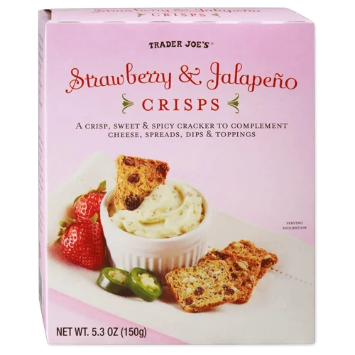 Trader Joes Strawberry & Jalapeño Crisps