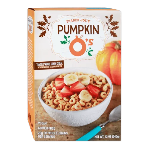 Trader Joes Pumpkin O's Cereal