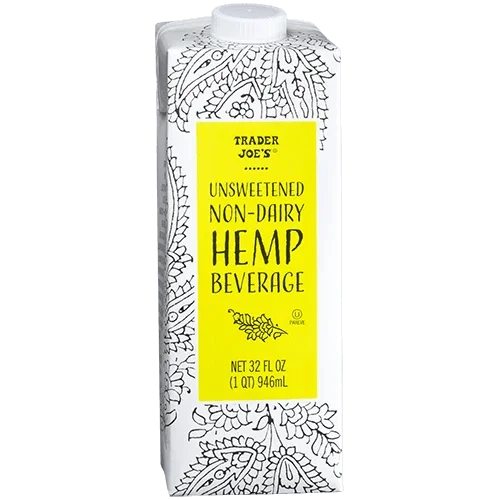 Trader Joes Unsweetened Non-Dairy Hemp Beverage
