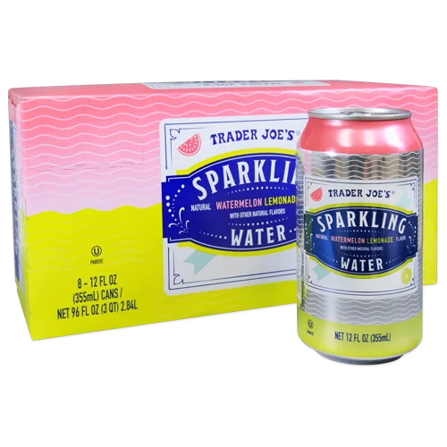 Trader Joes Watermelon Lemonade Sparkling Water