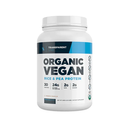 Transparent Labs Rice & Pea Protein - French Vanilla