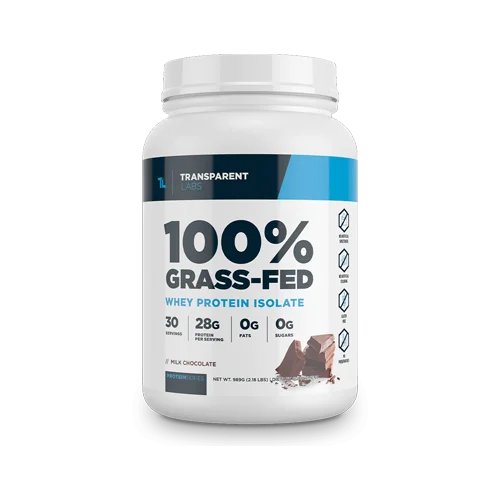 Transparent Labs Whey Protein Isolate - Milk Chocolate