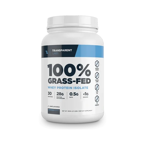 Transparent Labs Whey Protein Isolate - Unflavored