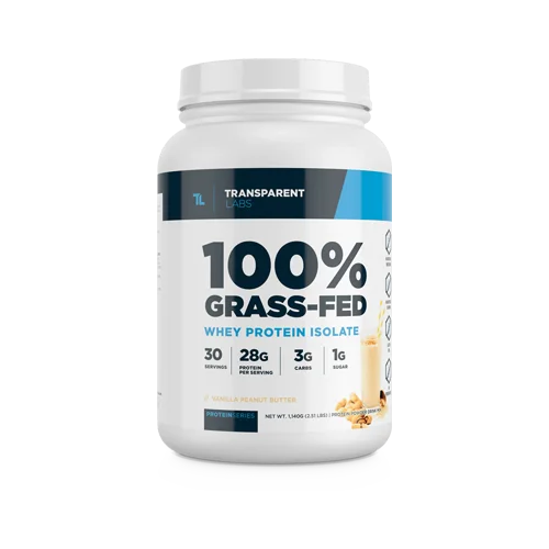Transparent Labs Whey Protein Isolate - Vanilla Peanut Butter