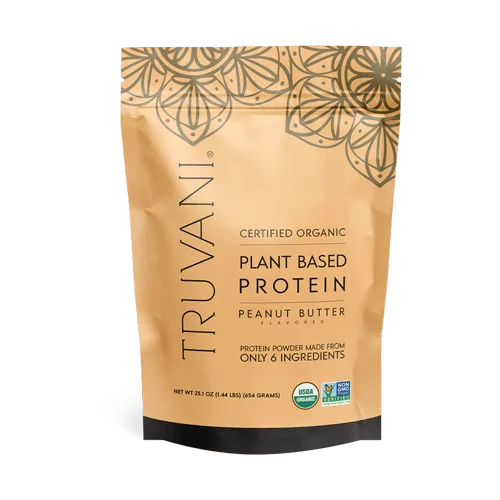 Truvani  Plant-Based Peanut Butter Protein Powder