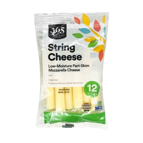 365 By Wholefoods Mozzarella String Cheese