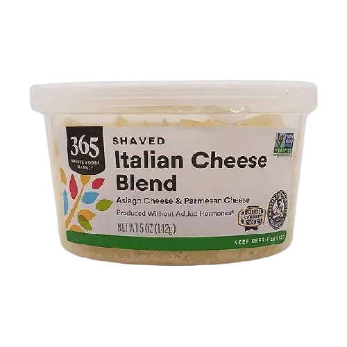 365 By Wholefoods Shaved Italian Cheese Blend
