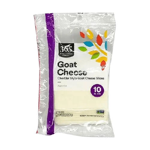 365 By Wholefoods Sliced Goat Cheese