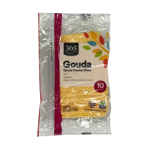 365 By Wholefoods Gouda Cheese Slices