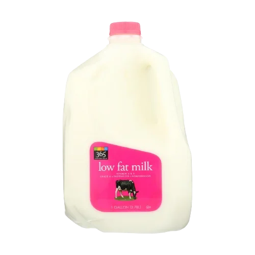 365 By Wholefoods Low Fat Milk