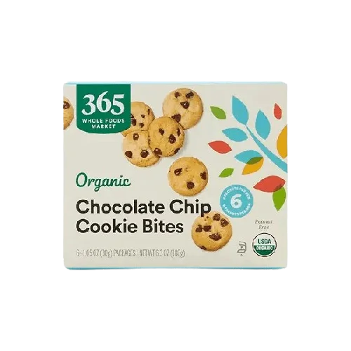 365 By Wholefoods Organic Chocolate Chip Cookie Bites
