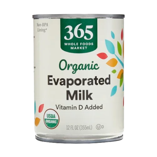 365 By Wholefoods Organic Evaporated Milk (Vitamin D Added)