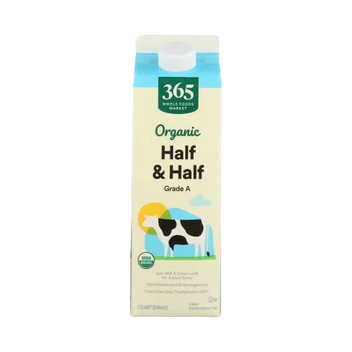 365 By Wholefoods Organic Half And Half